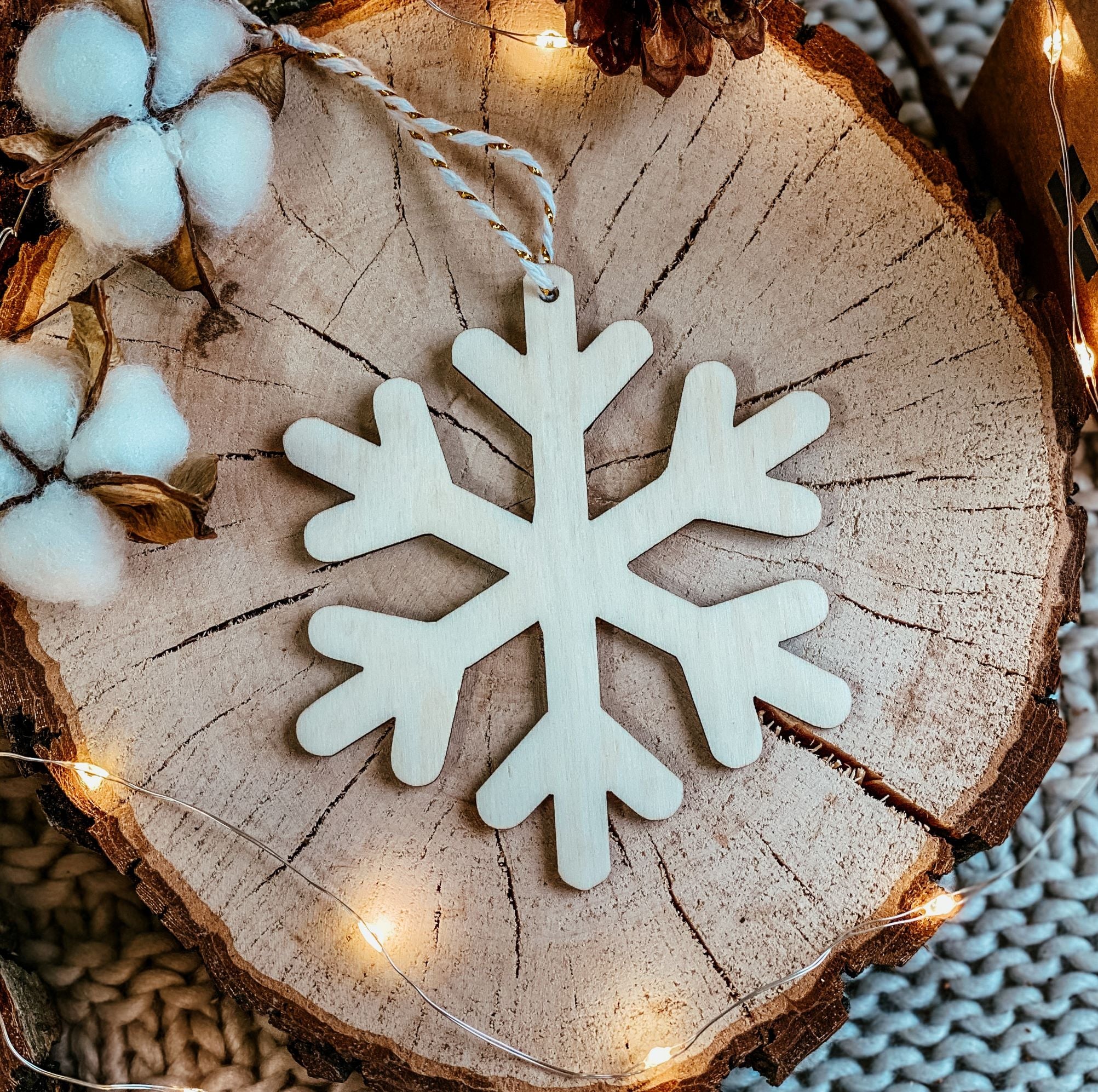 Zawieszka śnieżynka