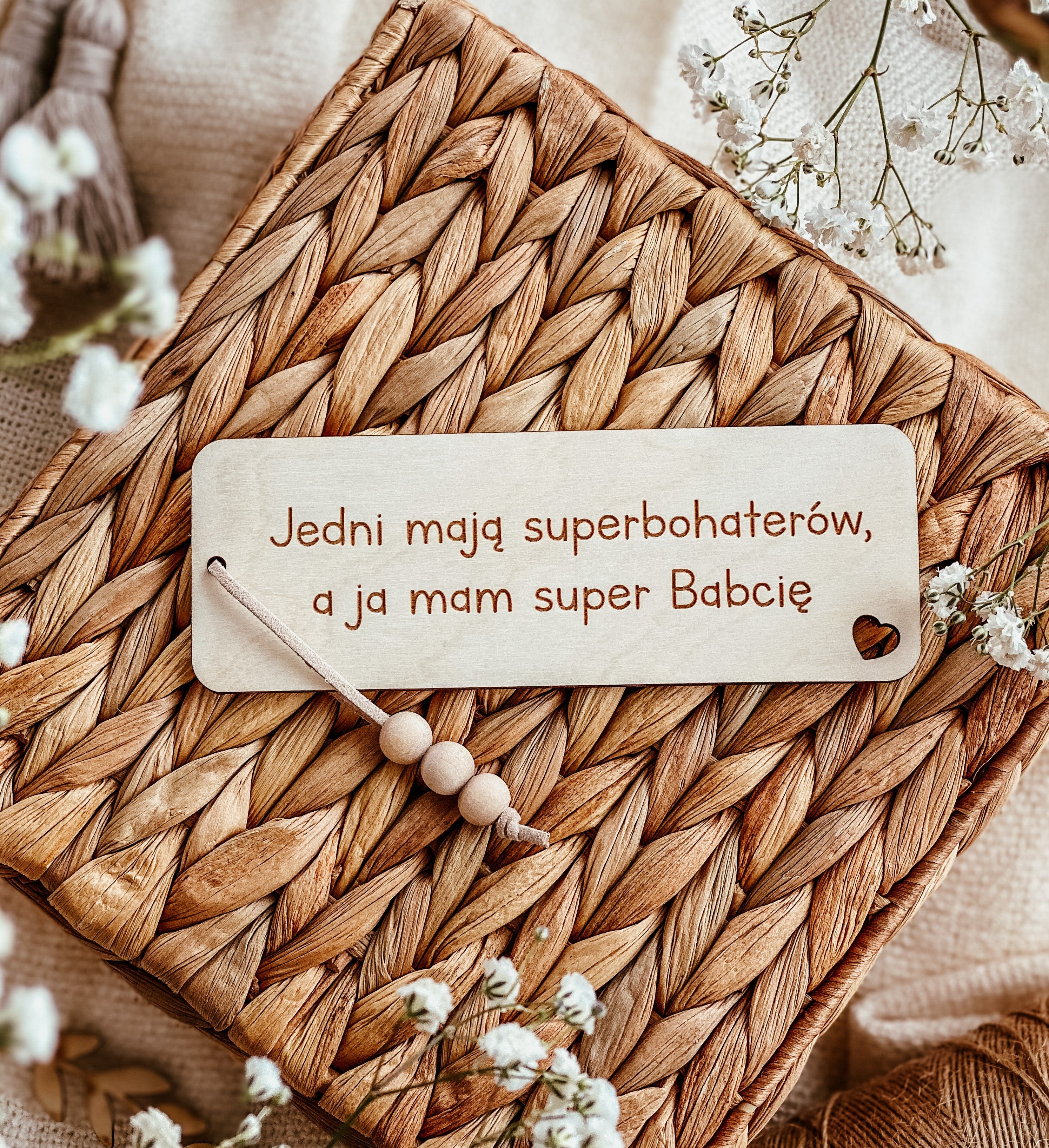 Zakładka do książki z koralikami