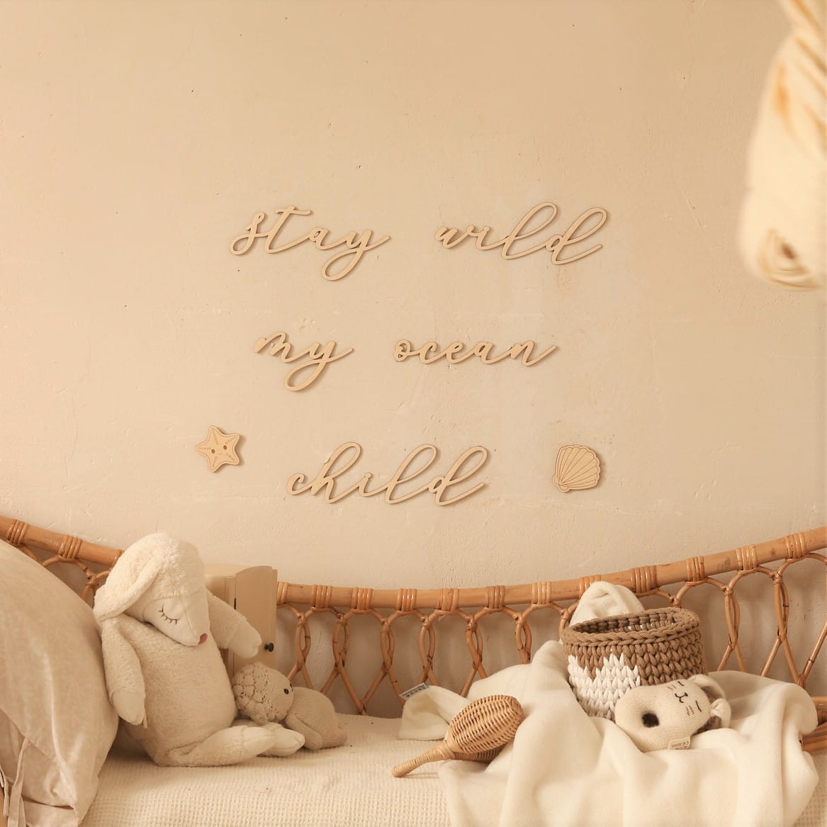 Stay wild my ocean child +dekory