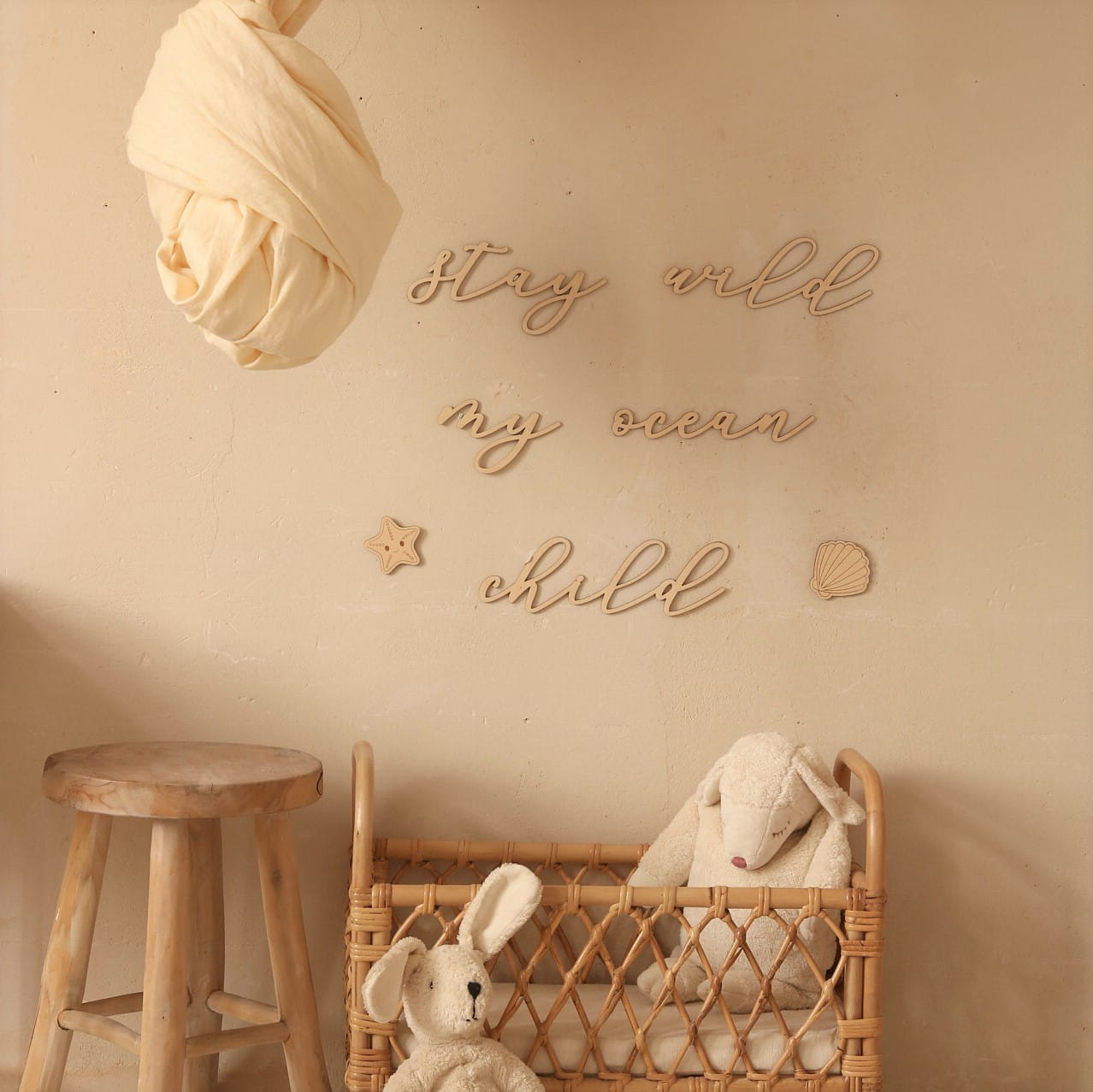 Stay wild my ocean child +dekory