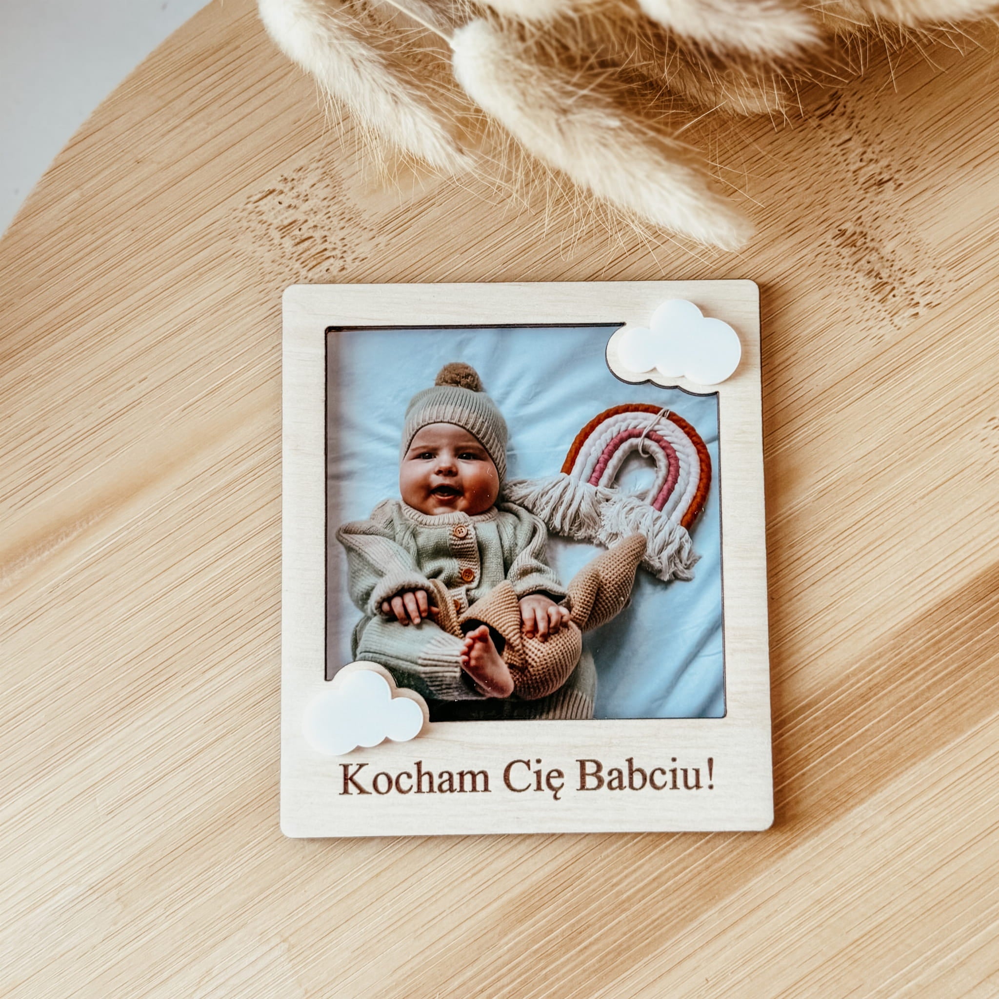 Mini magnetyczna ramka chmurki