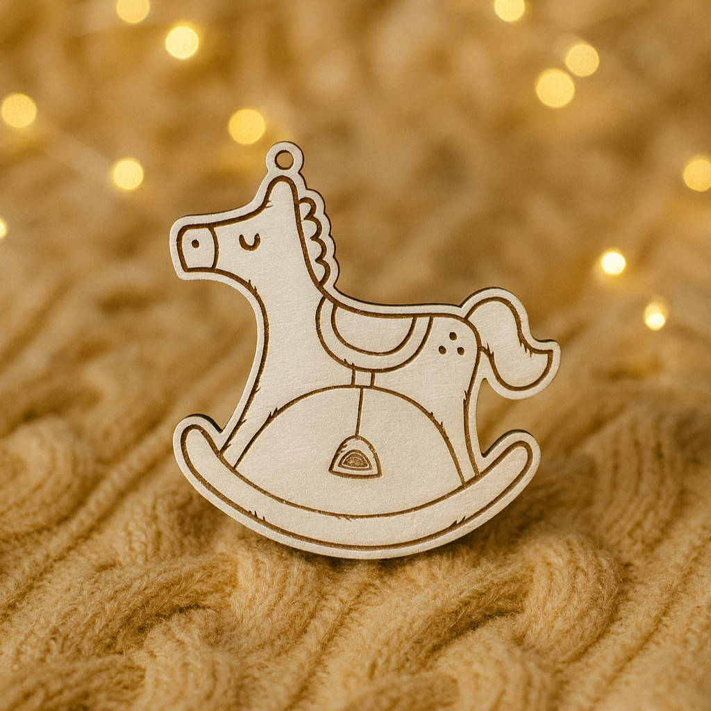 Zawieszka konik na biegunach