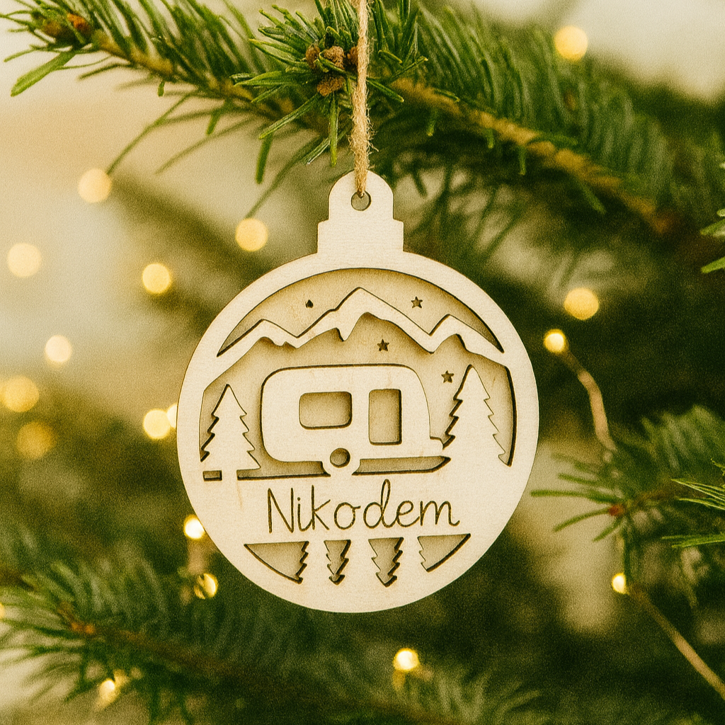 Bombka przyczepa kempingowa