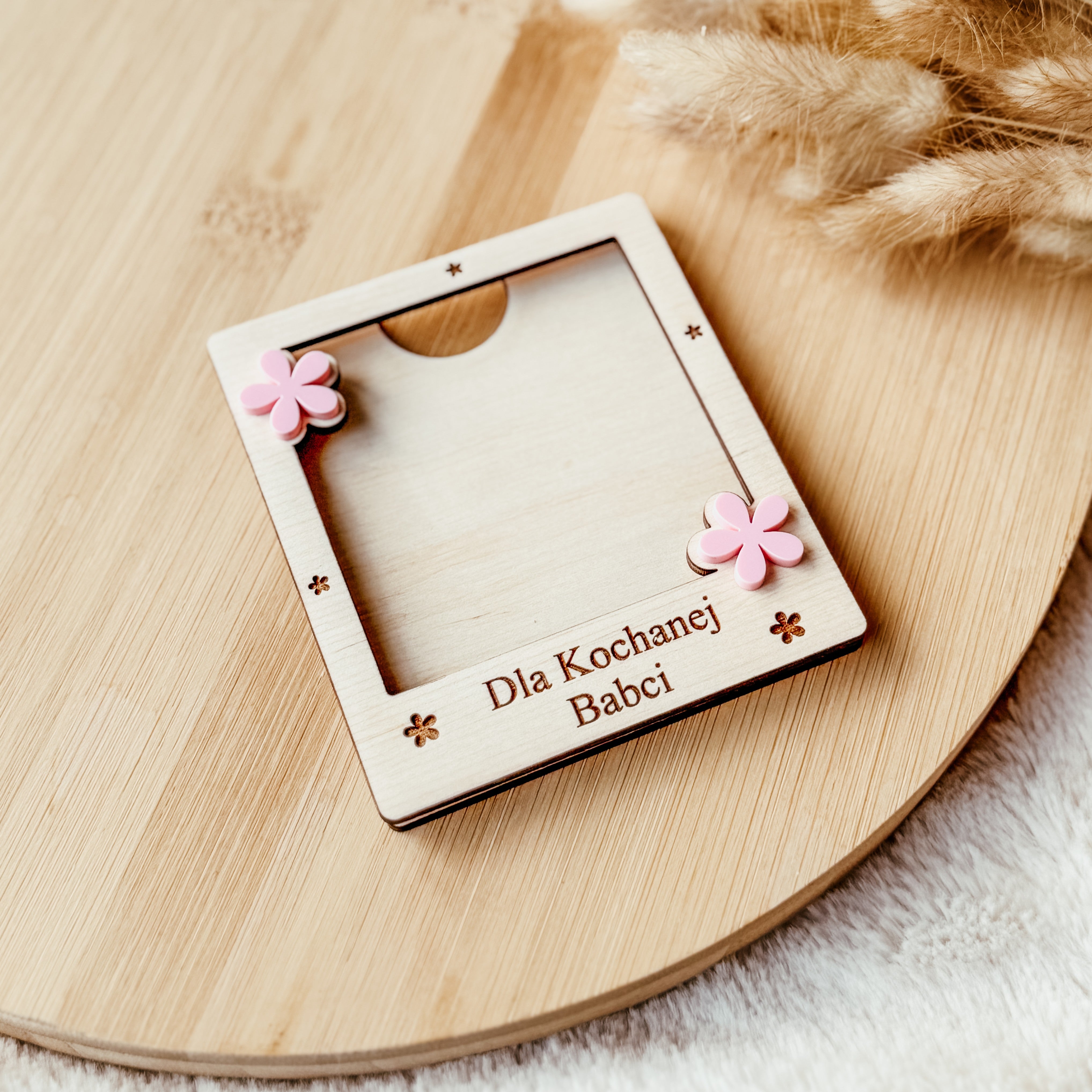 Mini magnetyczna ramka kwiatki