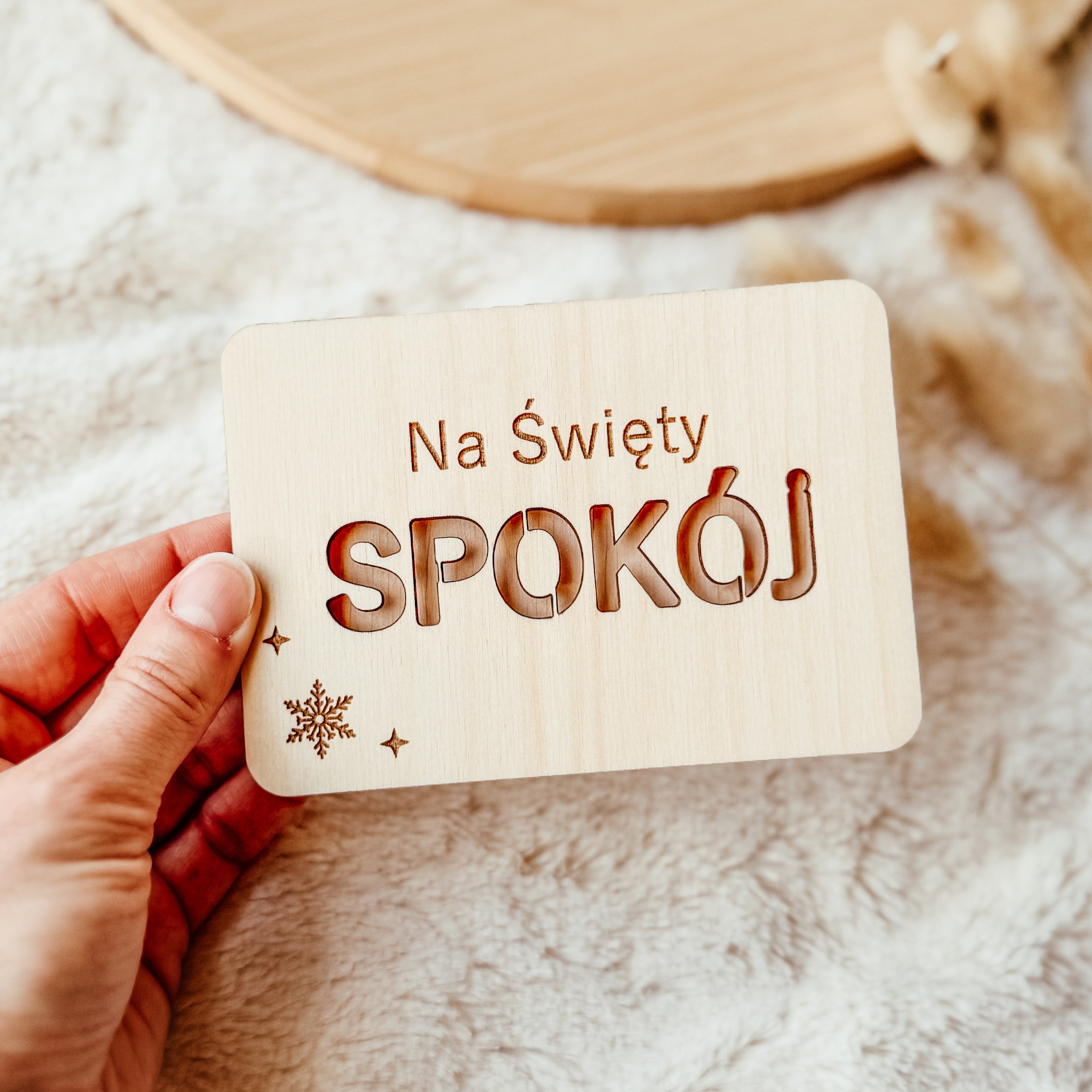 Kartka na banknoty / bon  Na Święty SPOKÓJ