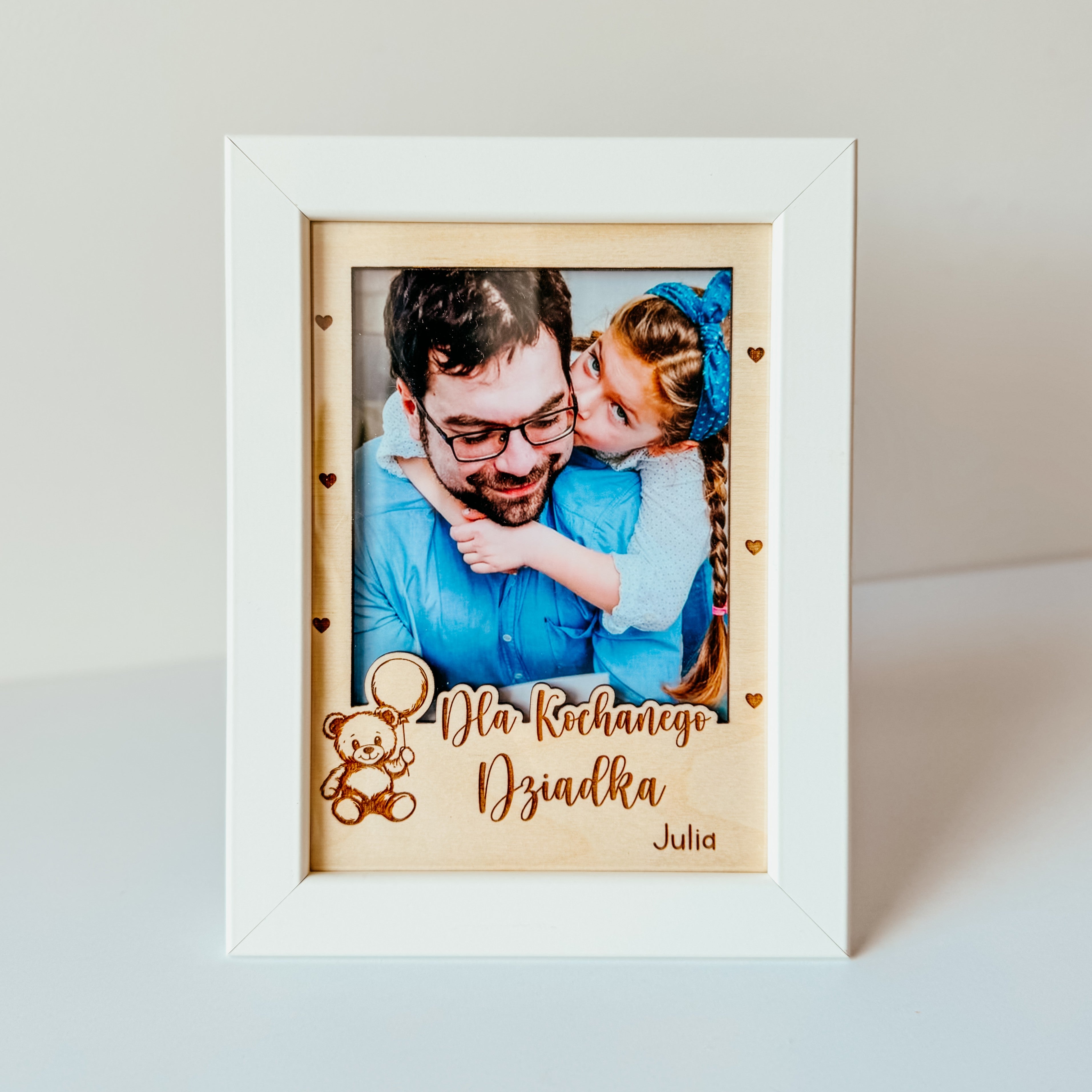 Personalizowana ramka miś