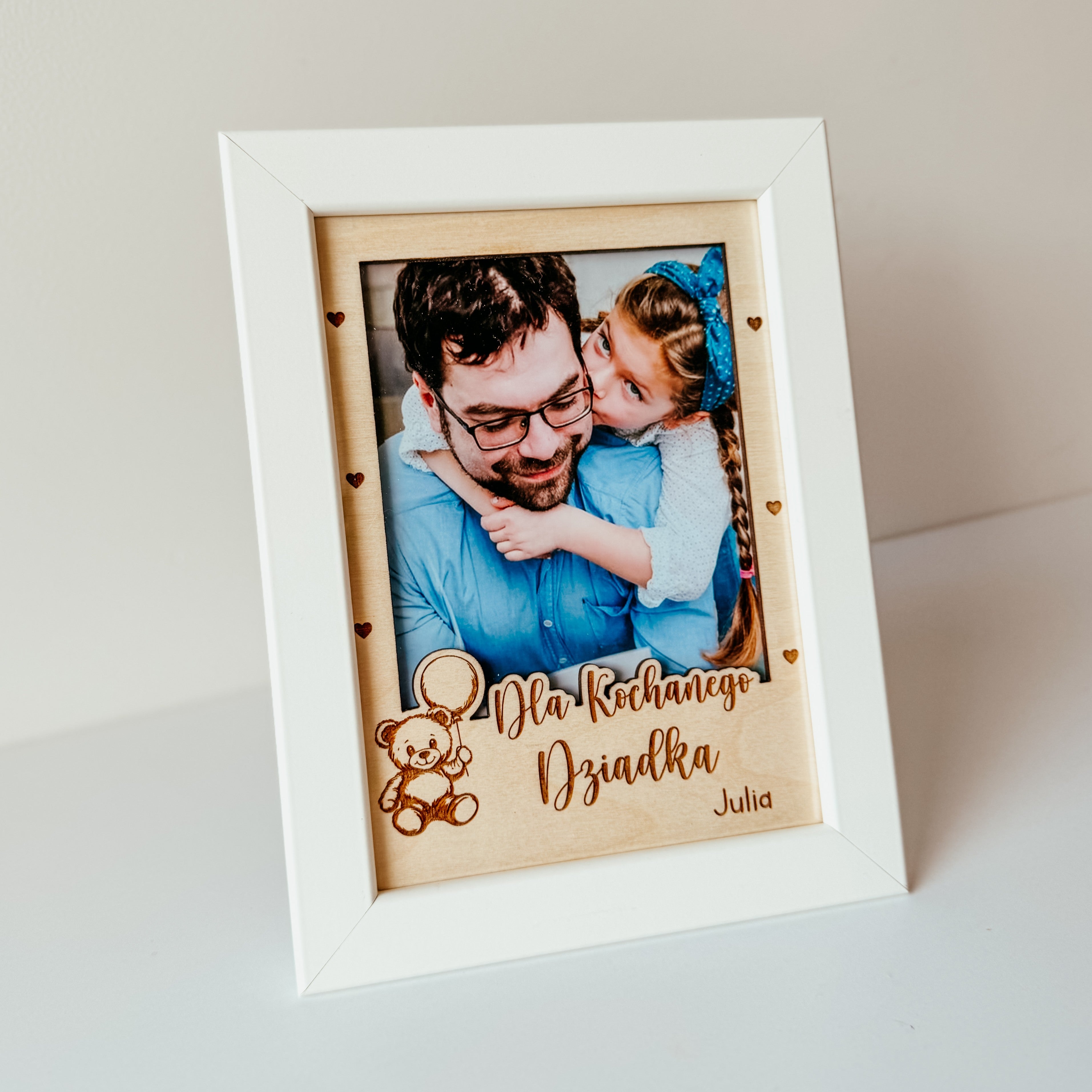 Personalizowana ramka miś