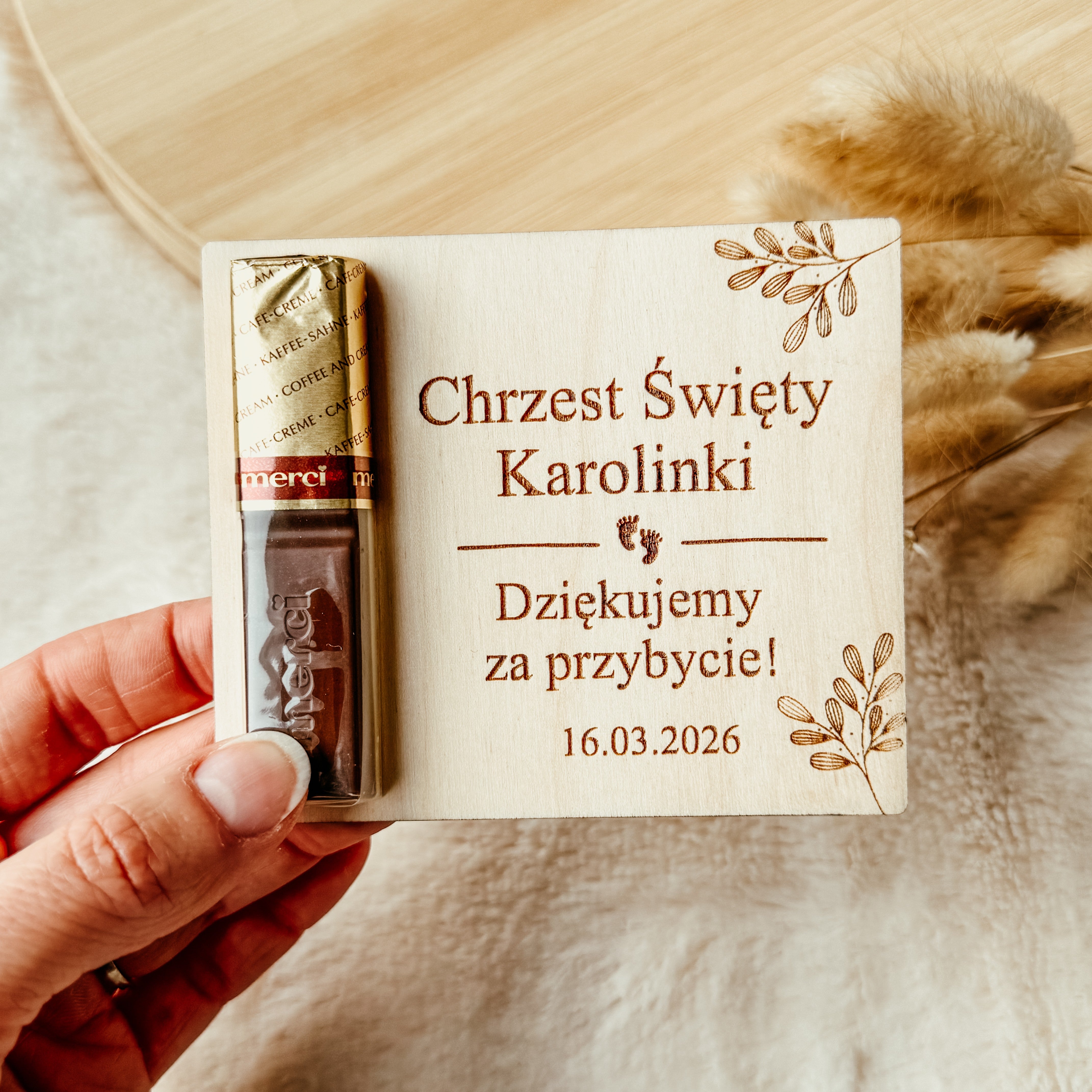 Podziękowanie Merci