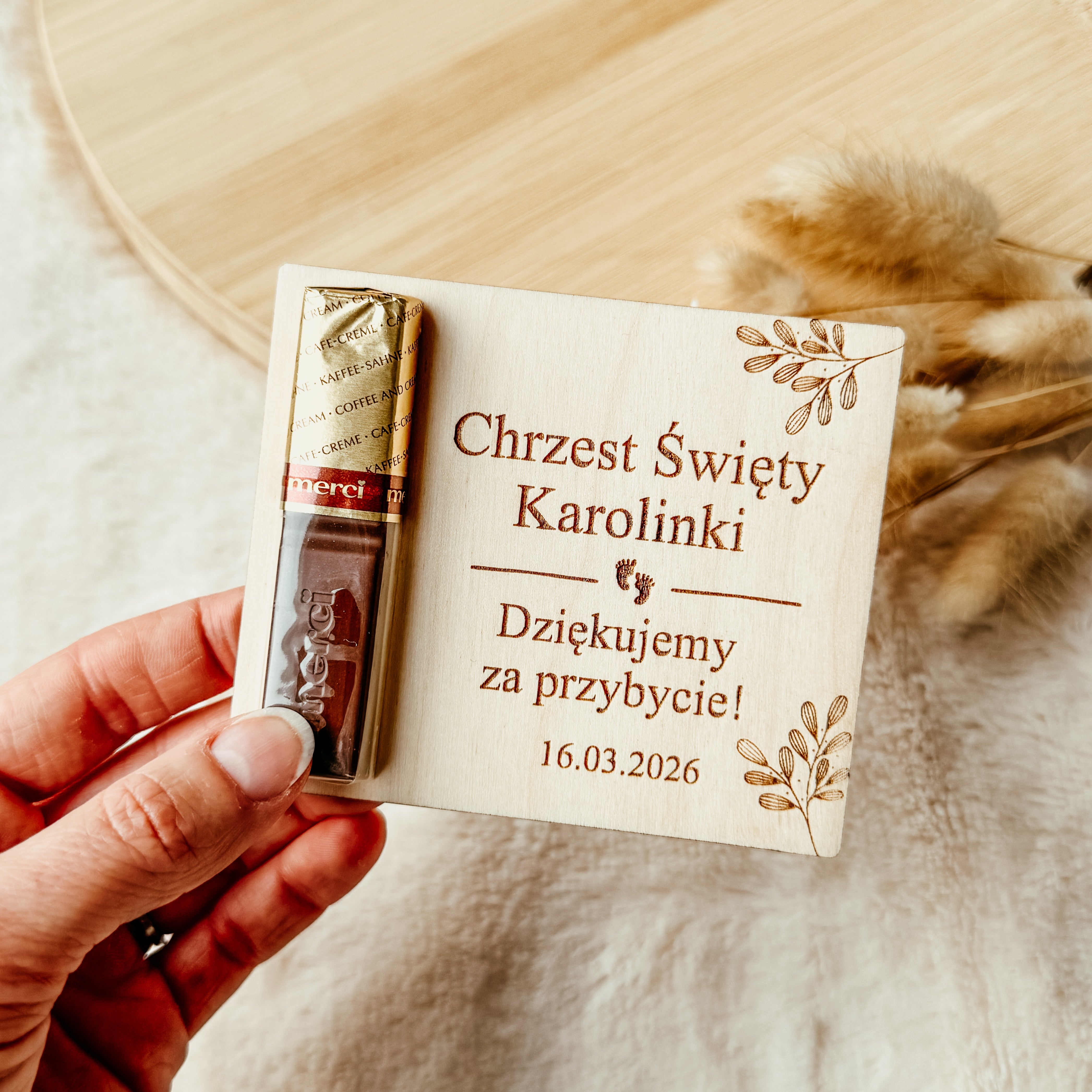 Podziękowanie Merci