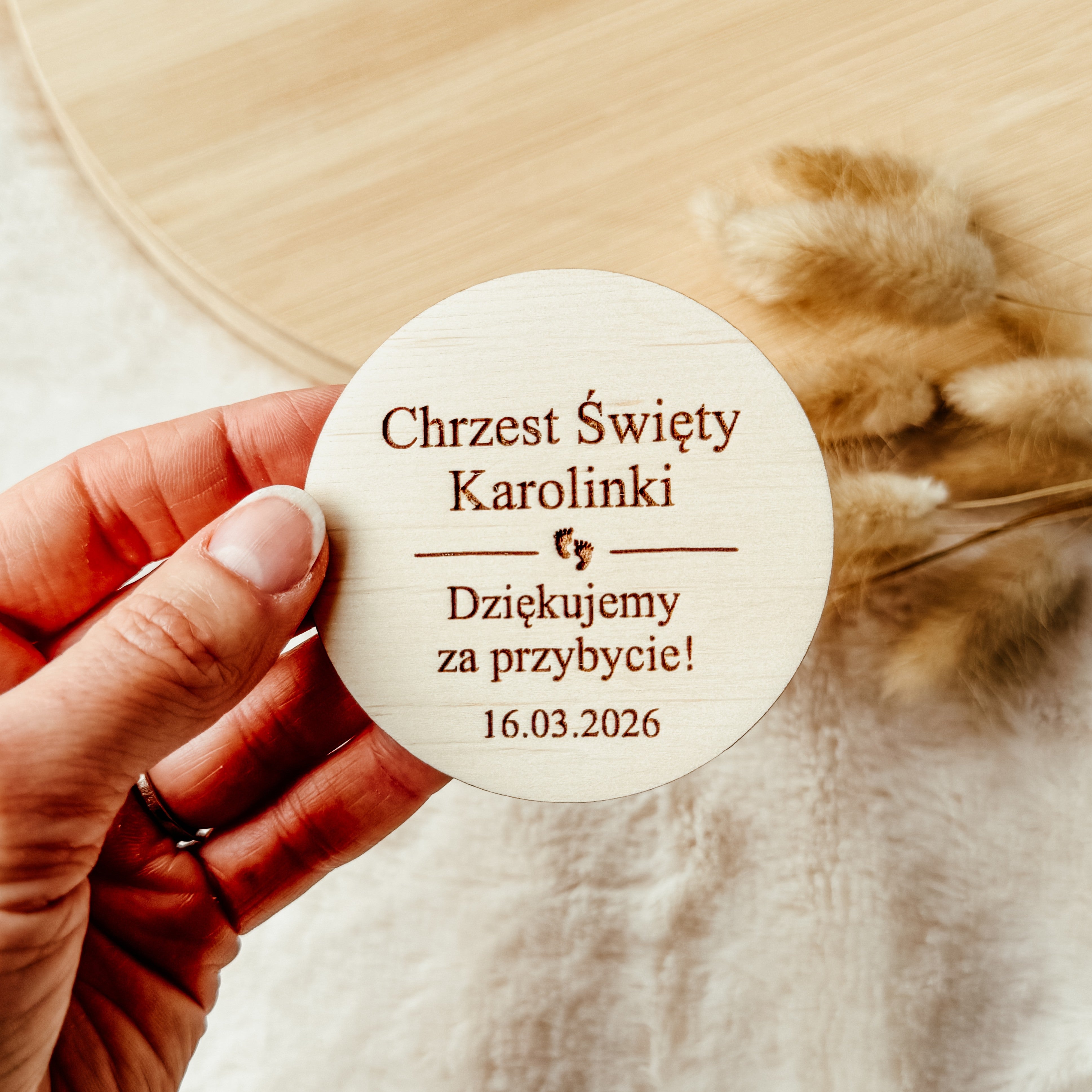 Podziękowanie magnes Stópki
