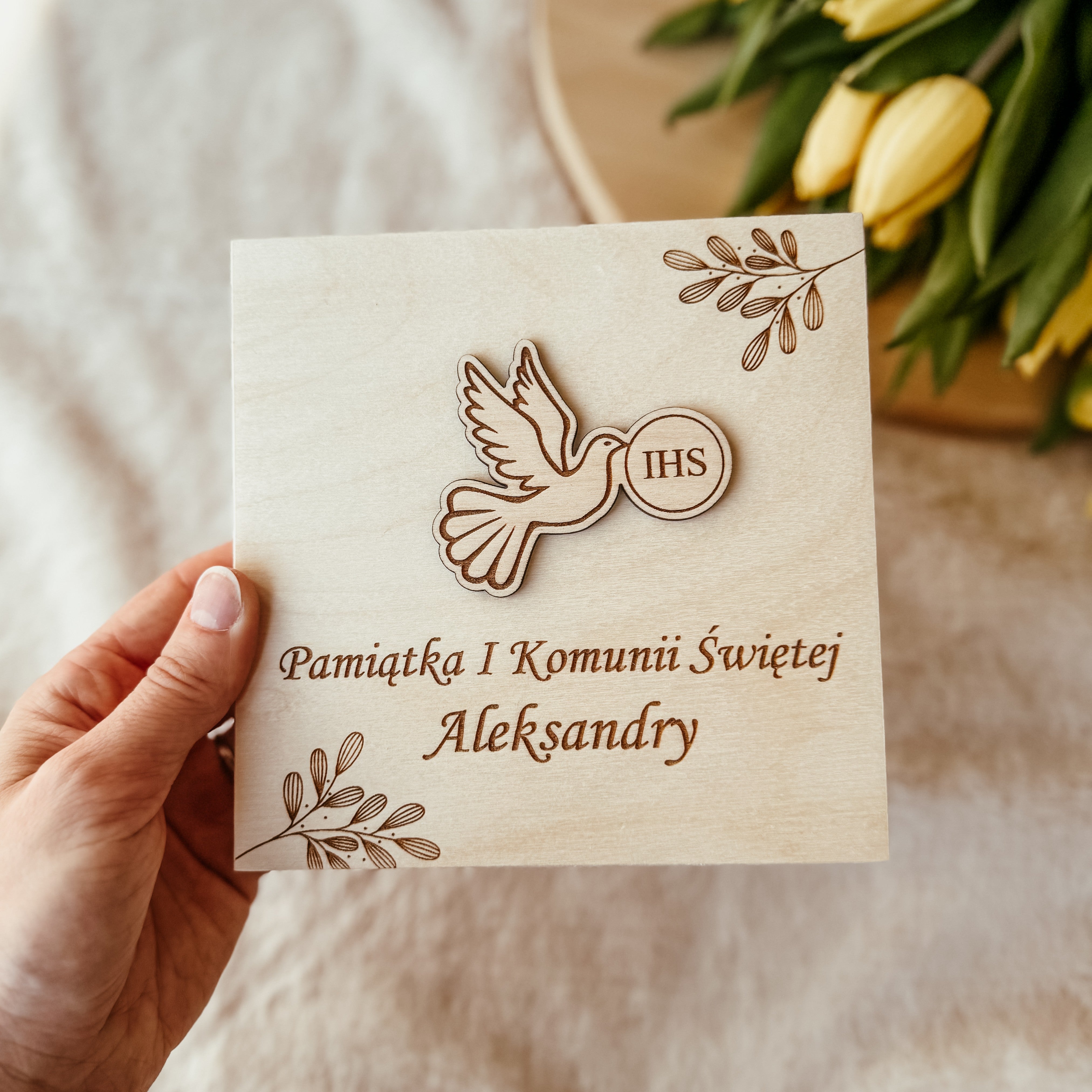 Pudełko Komunijne Gołąbek