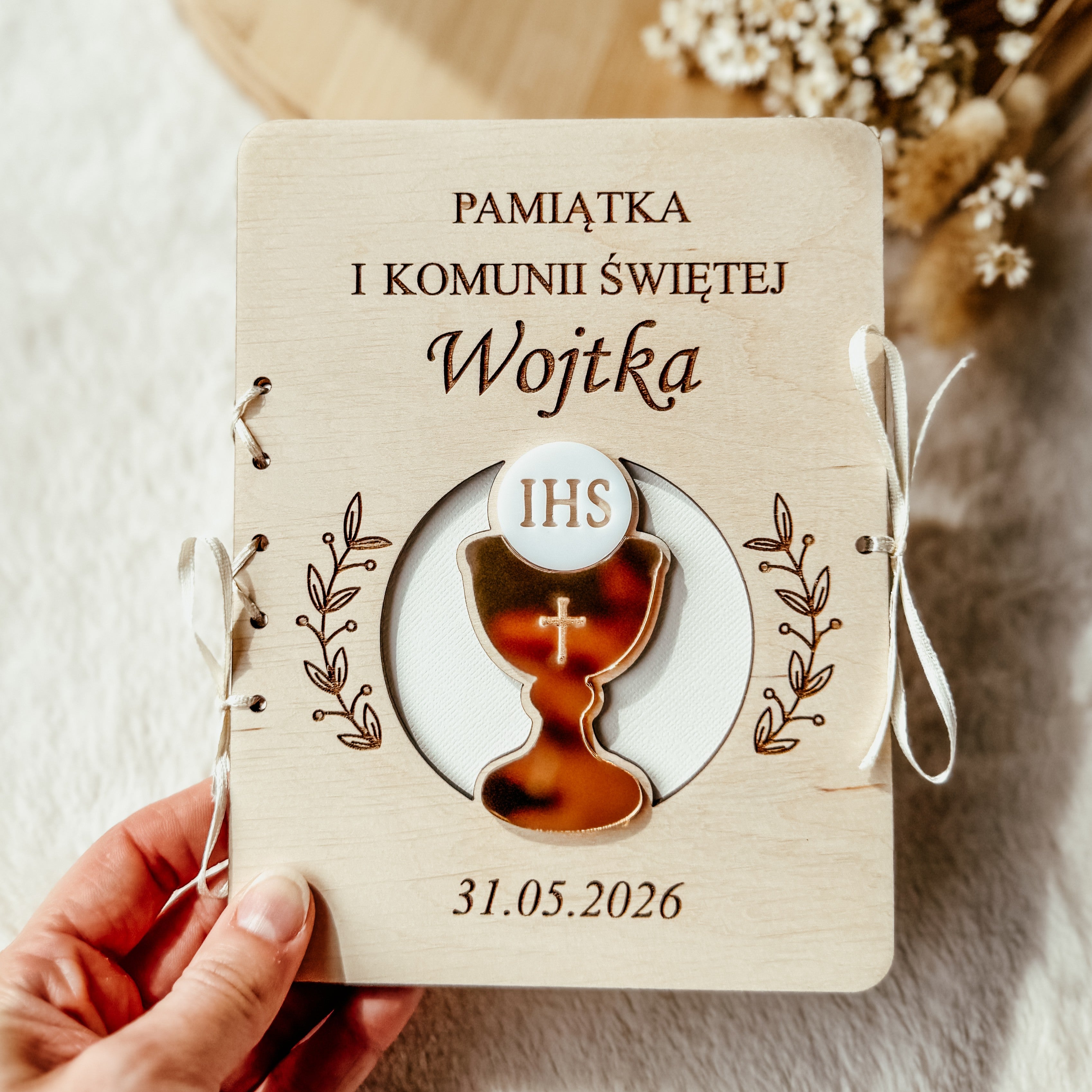 Kartka komunijna - Kielich