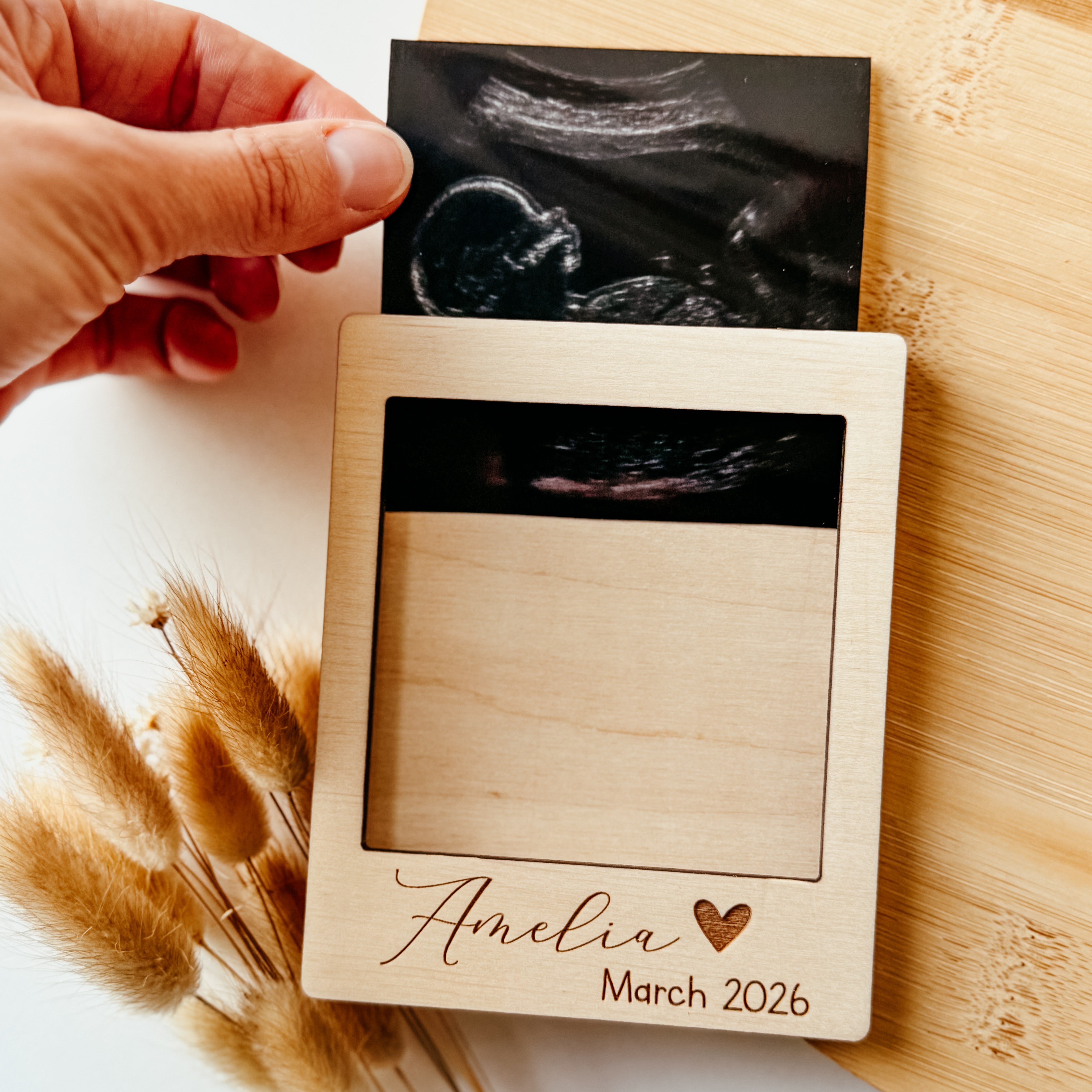 Mini magnetyczna ramka serce