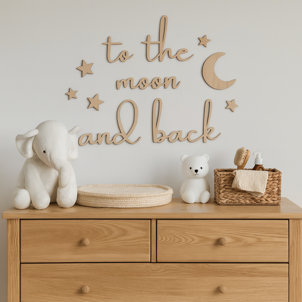 To the moon and back + dekory