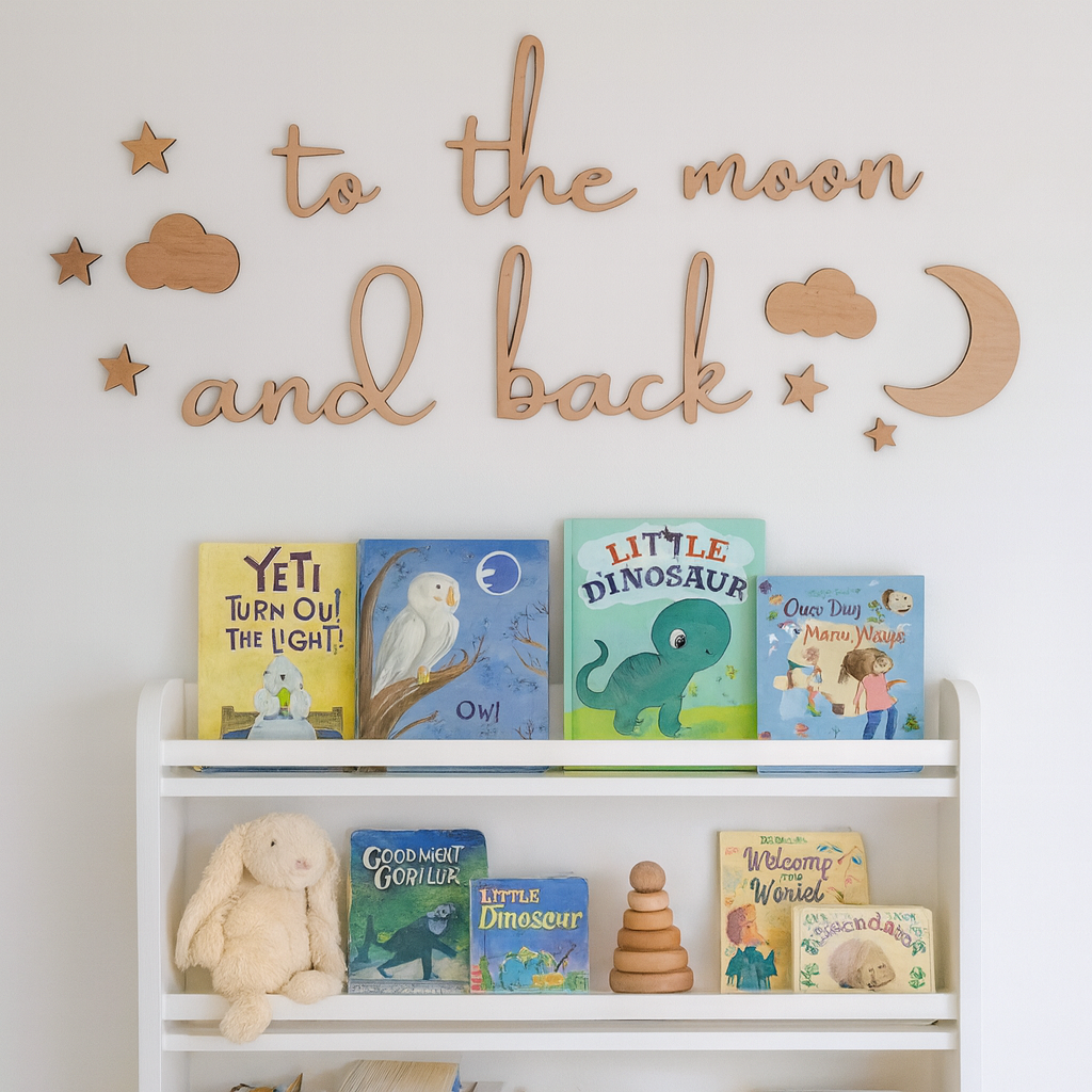 To the moon and back + dekory