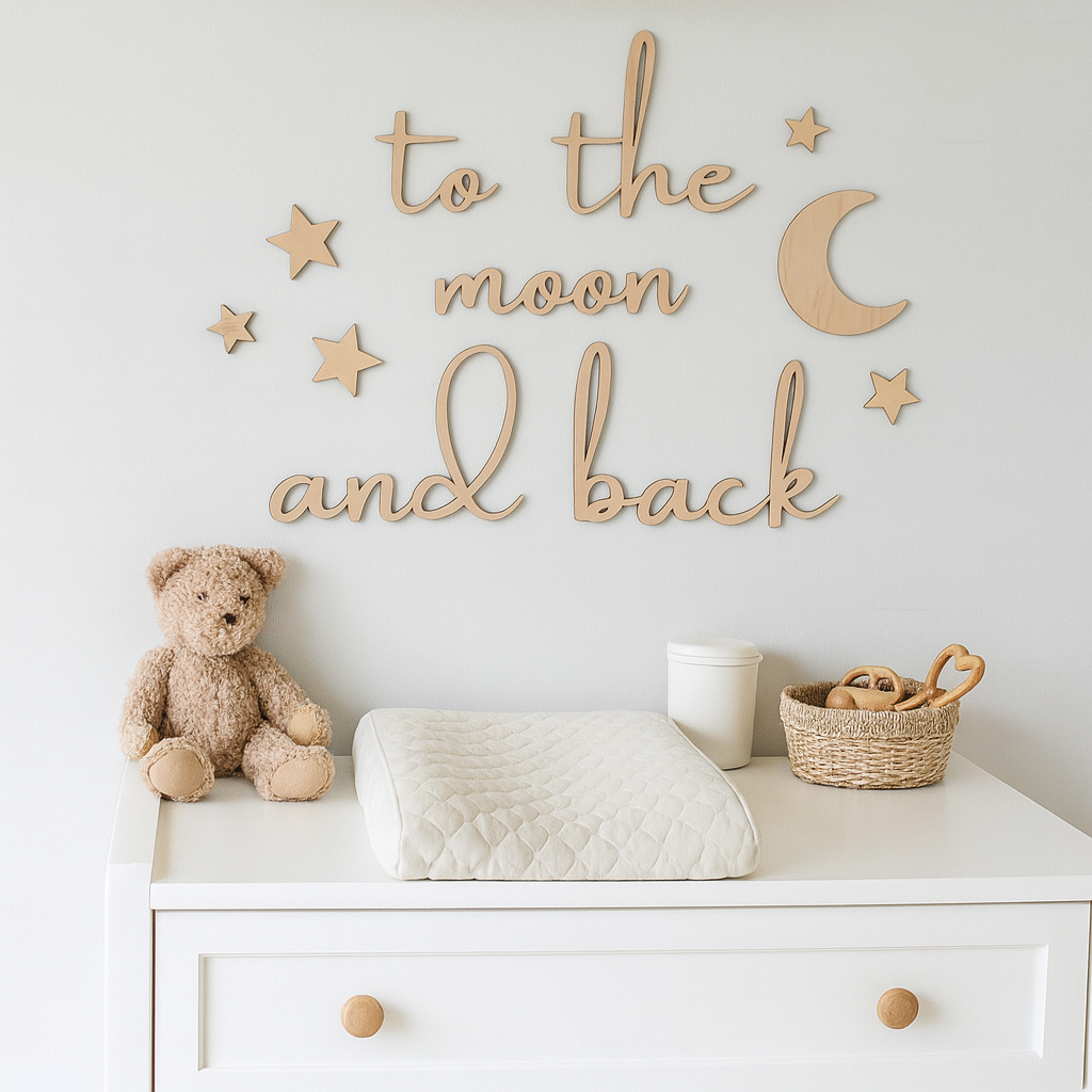 To the moon and back + dekory