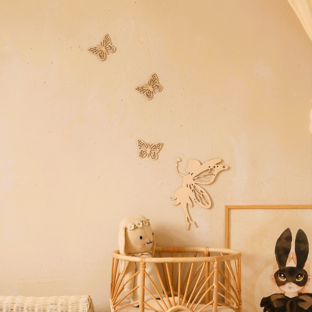 Zestaw wróżka + motylki