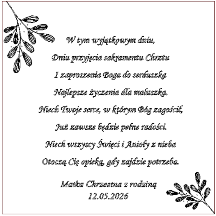 Pudełko Aniołek